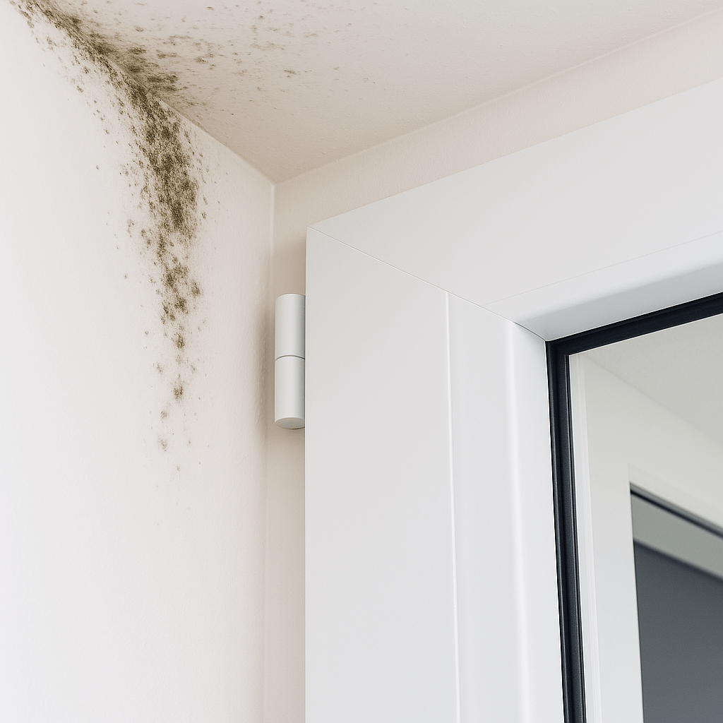 Problema de humedad por condensación con moho en Córdoba